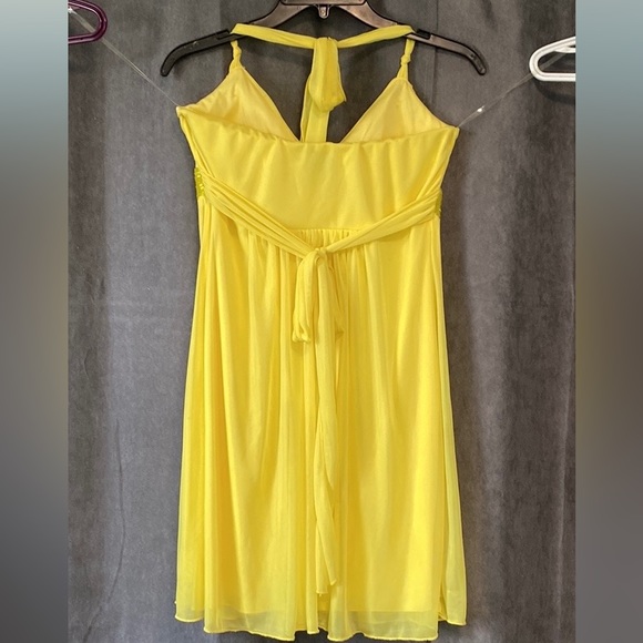 Sequin, beaded halter neck tie Dress - Picture 7 of 7